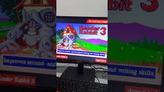 Reader Rabbit 3 Year 1993 On The Learning Company Sampler Preview