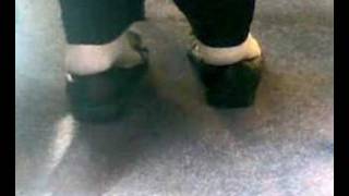 Candid Socked Shoeplay