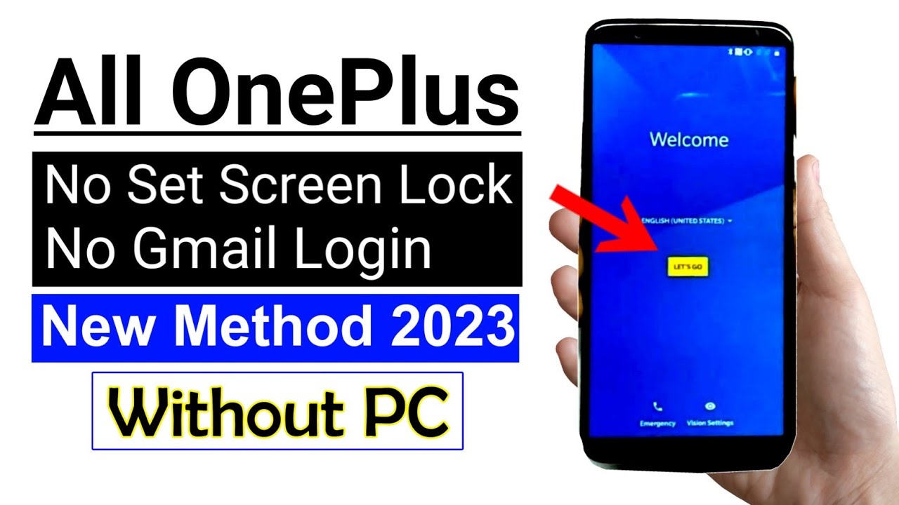 ANDROID 10 : All OnePlus FRP Bypass (without pc) | 2023 ANDROID 10 : All OnePlus FRP Bypass (without pc) | 2023