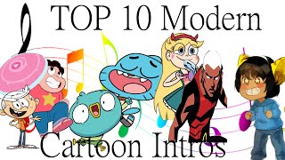Top 10 BEST Modern Cartoon Intros
