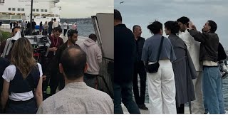 Afra Saraçoğlu Ve Engi̇n Akyürek Tanitim Fi̇lmi̇ İçi̇n Kamera Karşisina Geçti̇