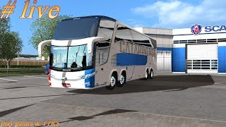 salve pessoal ,mais uma live de ETS2 modbus paradiso G71800 DD