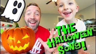 Father & Son Sing The Halloween Song Creepy Pumpkin