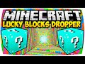 MINECRAFT: BLUE LUCKY BLOCKS DROPPER 2 | Nunan » Lucky Block...