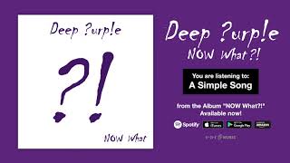 Watch Deep Purple A Simple Song video