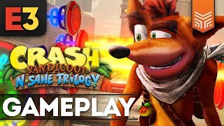 CRASH BANDICOOT NO XBOX ONE: GAMEPLAY EXCLUSIVO CRASH BANDICOOT NO XBOX ONE: GAMEPLAY EXCLUSIVO