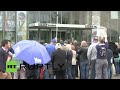 UK: Independence protesters rail against BBC bias