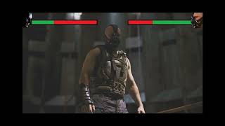 The Dark Knight Rises Batman Vs Bane Fight 1