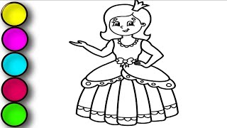 PRINCESS HOW DRAWN, GIRL DRAWING - Easy Drawing And Painting s