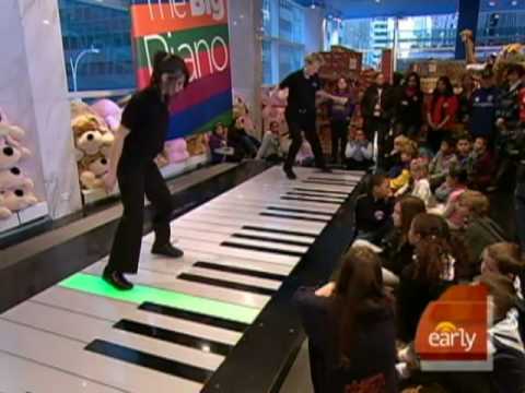 Jamming On FAO Schwarz Piano