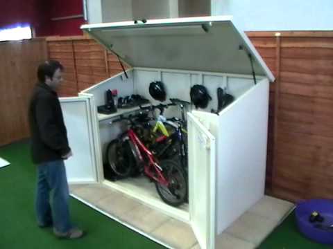  - How to prepare the shed base for the Access Bike Shed. - YouTube