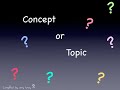 What is Concept Based Learning?