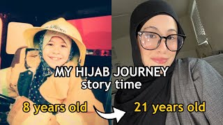 ramadan diaries ep. 4 | MY HIJAB JOURNEY STORYTIME *8yrs to 21yrs*