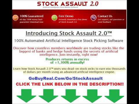 stock assault 2.0 - artificial intelligence stock market software