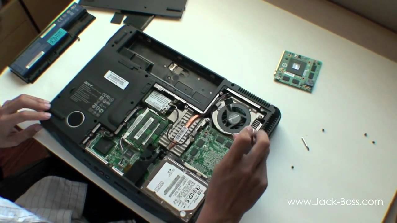 Acer 5920g Laptop Assembly/Repair [HD] - YouTube
