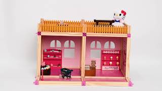 Hello Kitty Bakery Dollhouse Tak Tak Toys Bake & Play Fun