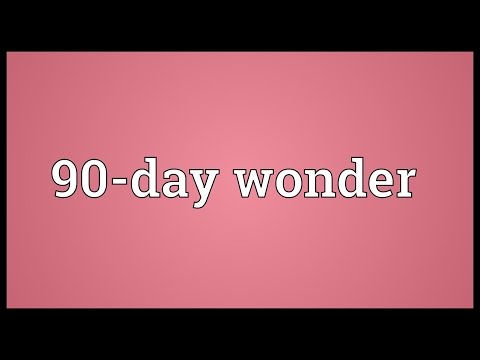 Header of 90-Day Wonder