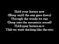 Of Monsters And Men - Mountain Sound - Lyrics [My Head Is An Animal] HD