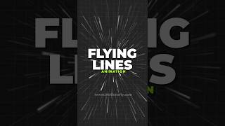 Creating Speed Line Animation In After Effect