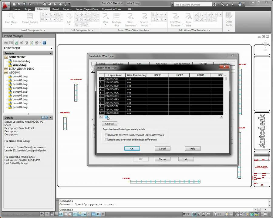 Autocad Electrical 2011 Wire Diagram Productivity