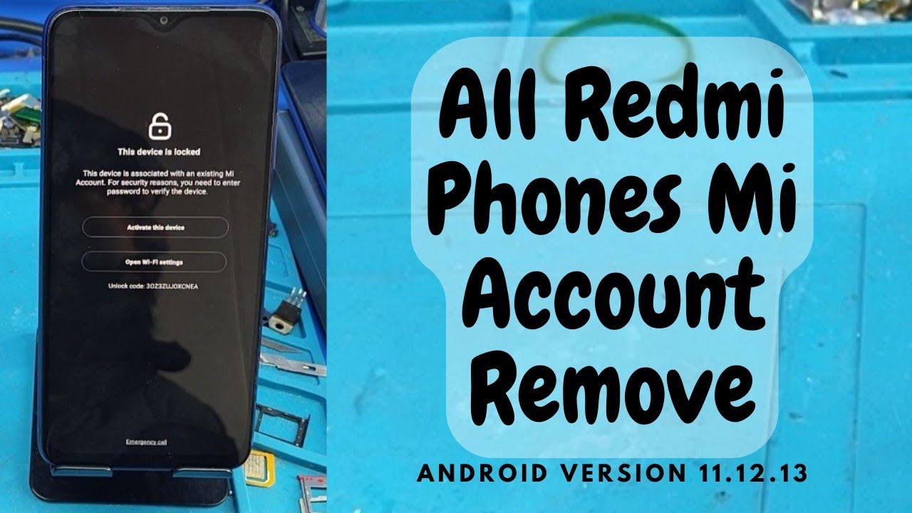 Poco M3 Mi Account Remove & Frp One Click No Need Edl Poco M3 Mi Account Remove & Frp One Click No Need Edl