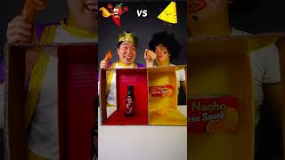 Y Sauce Vs Cheese Sauce Emoji Food Challenge Kielbasa Sausage Mukbang Funny Video