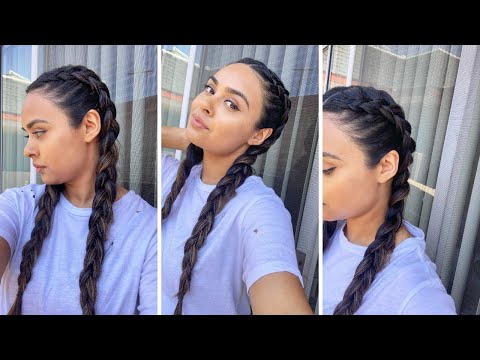 HOW TO: DUTCH BRAID YOUR OWN HAIR FOR BEGINNERS