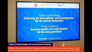 Sicherung Der Gesundheits- Und Sozialsysteme Für Die Nächste Generation Panel 2
