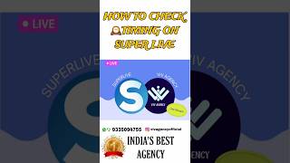 How To Check Timing On Superlive