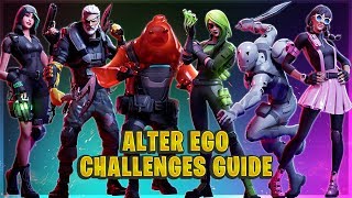 Fortnite Chapter 2 Alter Ego Challenges Guide And Locations