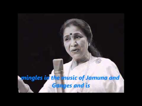 Indian national Anthem with English Lyrics