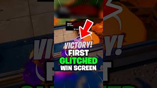The Worlds First Glitched Victory Royale