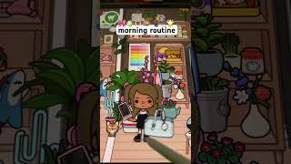 Toca Boca Aesthetic Morning Routine