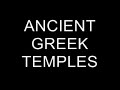 ANCIENT GREEK TEMPLES.