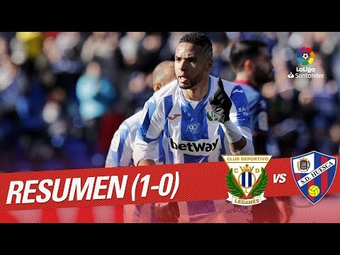 Resumen de CD Leganรฉs vs SD Huesca (1-0)