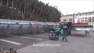 NEW UGLY DOUBLE PARKING STRUCTURE ON WINDWARD AVE, VENICE CA. MAY 2016