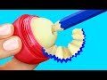 12 Weird Ways To Sneak Makeup Into Class / School Pranks