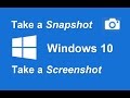 How to take a Screen shot in Windows 10 - It's Free & Easy