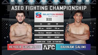 Bahnam Salemi Vs. Heyder Gasimzade Full Fight Ased Selection - 3