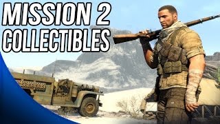 Sniper Elite 3 - Mission 2 Gaberoun ALL Collectibles Locations