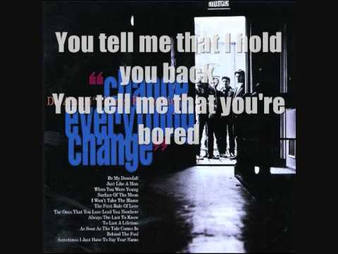 I Won't Take The Blame Video