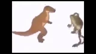 dans eden dinozor ve kurbağa 10 saat