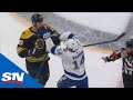 Complete Line Brawl Breaks Out After Siren Sounds In Bruins v...