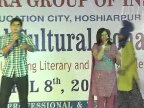 suhani and sahils duet singing on bollywood karaoke songs