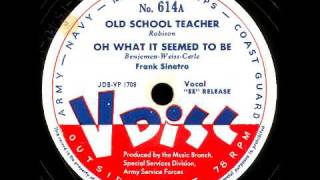 Watch Frank Sinatra The Old School Teacher video