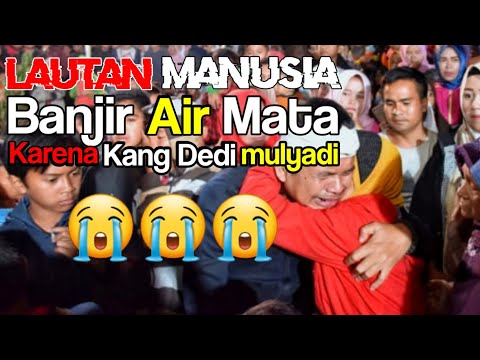 LAUTAN MANUSIA BANJIR AIR MATA 😭 KARENA MENDOAKAN KANG DEDI MULYADI || @KANGDEDIMULYADICHANNEL