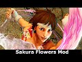 Sakura "Flowers" Mod Street Fighter V Fights | Street Fighter V: Arcade Edtion Fights
