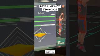 The Best Jumpshot For 65-69 On Nba 2K26