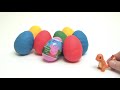 Play Doh Eggs Peppa Pig Surprise Eggs Mickey Mouse Pokemon Cars 2