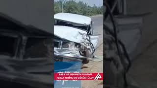 Sabirabadda Ağır Yol Qəzası Baş Verib